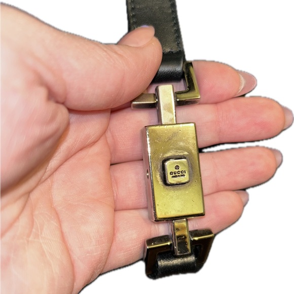 Vintage Gucci Jackie Black Monogram Logo Canvas Leather Luxe Shoulder Bag Purse - Picture 5 of 16